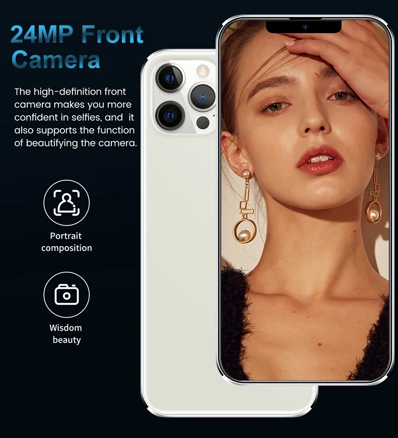 Смартфон i13 Pro Max 6 7 дюйма 16 + 512 ГБ