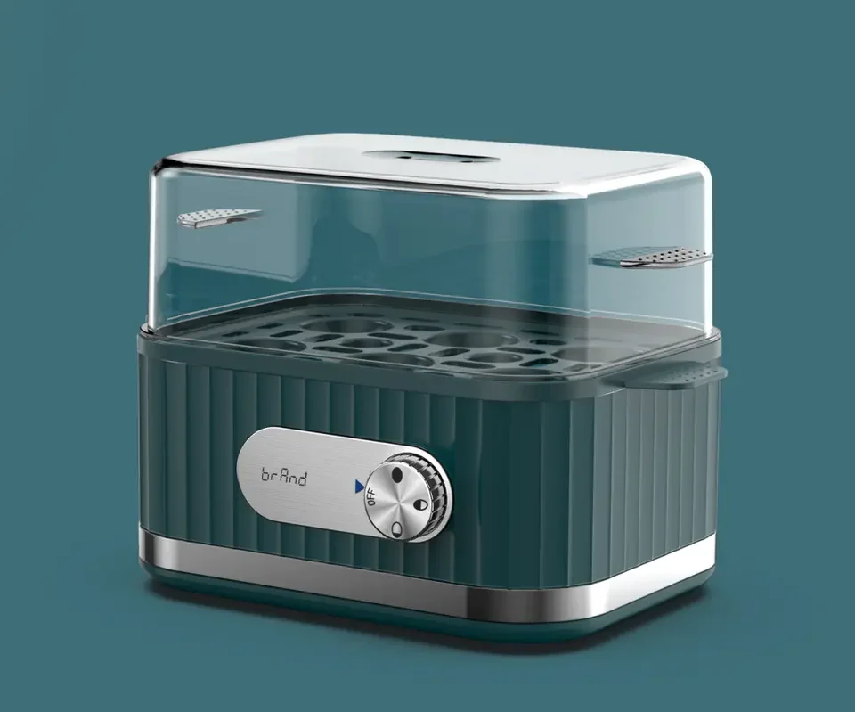 Home Small Kitchen Appliances Food Grade Automatic Custom Egg Cooker 7 Eggs Capacity  Electric Egg Boiler