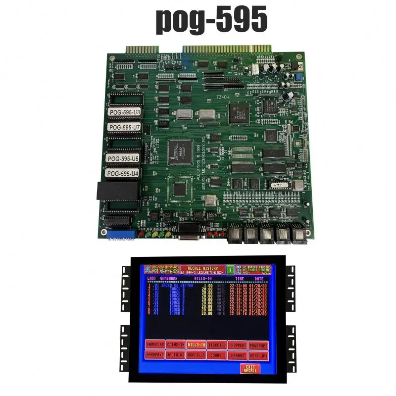 MS luxury free shipping T340+pot o gold pog 595 game board