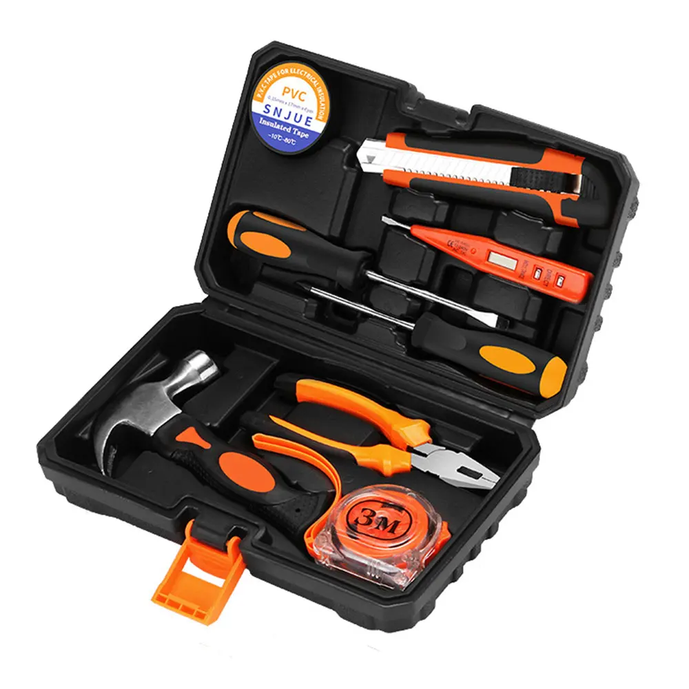 Hardware hand tool set general 108pcs manual woodworking kit tools set box for home use