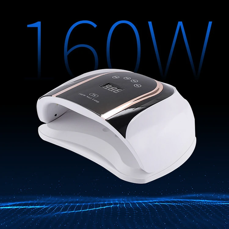2023 New 160W  UV Lamp Touch Screen  Two Sight Sources UV Lamp nail lamp 160w whosale