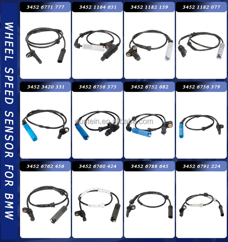 4515400217 4515400017 4539055600 Driver Side Abs Wheel Speed Sensor For Mercedes Benz Smart Fortwo W451 453 Coupe