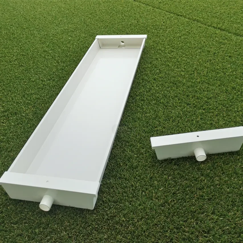 Factory Price Automatic animal fodder UPVC system/ hydroponic growing system with green trays