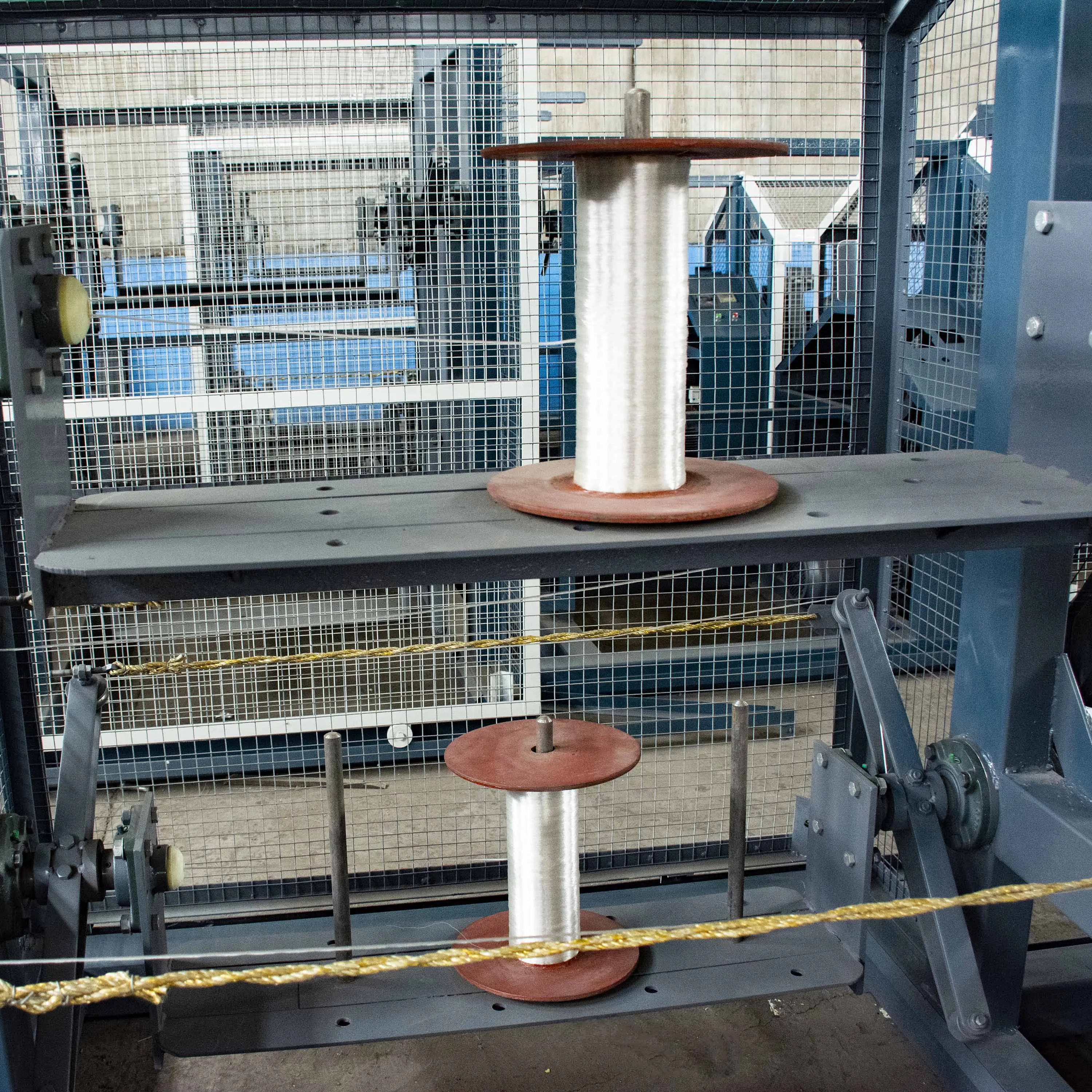 Yibang бренд 2 в 1 PP PE сизаль витой веревки делая машину