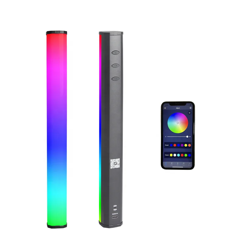 Hot Selling 2 Pack APP Control Smart RGB Light Bar Rhythm Recognition Music Light Ambient Light For TV
