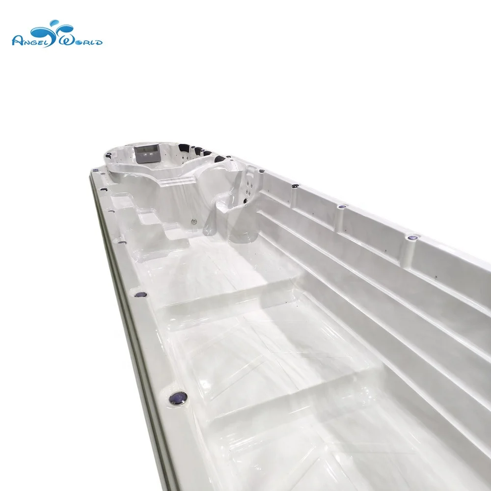 11.8 Meter Ship Shape Luxury Balboa System Outdoor Endless Swimming Pool