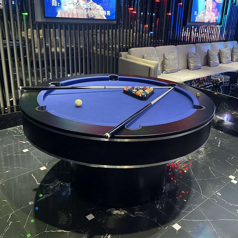 1.8 meters Manufacturer wholesale high quality fashionable design round billiard table round billiard table for bar ktv