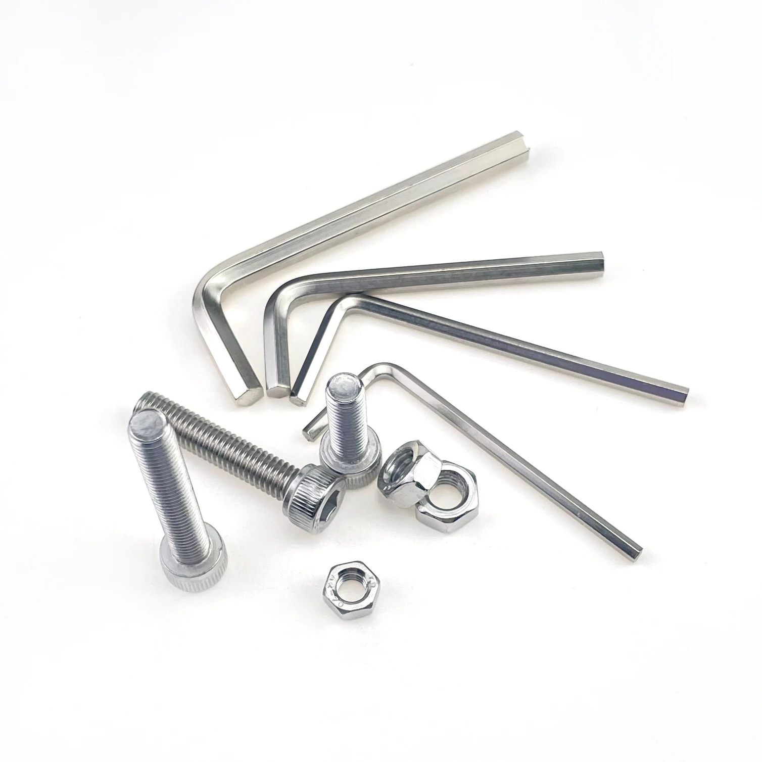 China Manufacture 320 pcs Cylinder Head Hexagon Screw  Hex Nuts Assortment Kit