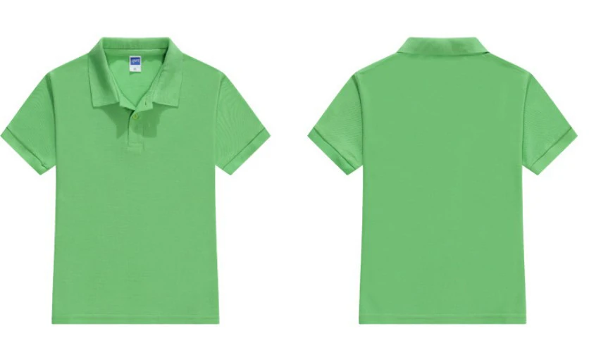 kids boys and girls plain blank short sleeve custom children kid polo shirt
