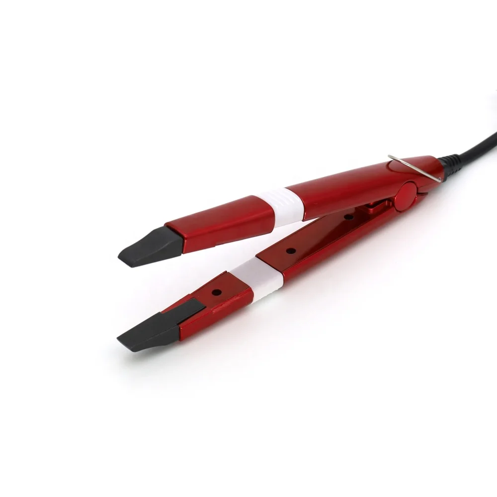 Custom Logo Hair Connector Iron Keratin Extension Iron Hair Extension Bonding Tool Keratin Melting Iron