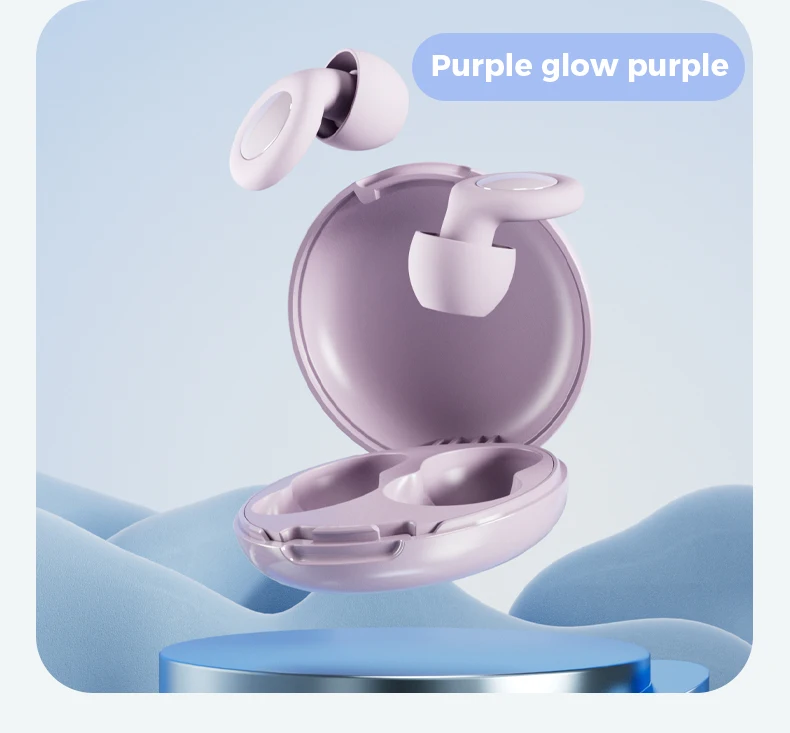 Environmentally Friendly High Fidelity Hearing Protection Lsolate Noise Sleep Work Noise Sensitivity Food Grade Silicone EarPlug