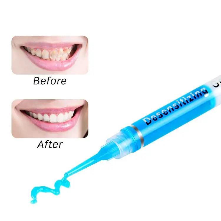 Dental Teeth Whitening Gel HP 3ml Remineralization Gum Protection Gel for Effective Teeth Whitening