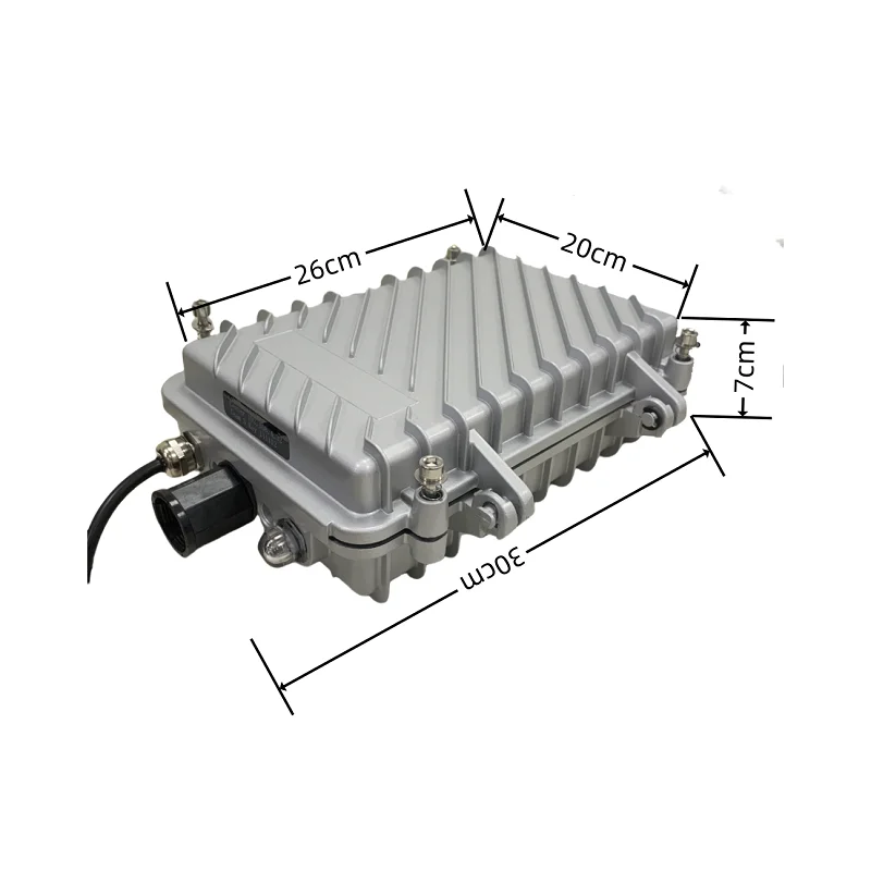 Industrial 1.4GHz Long Range Point to Point Multipoint Mesh Network Radio Wireless Bridge Ethernet Data Transceiver