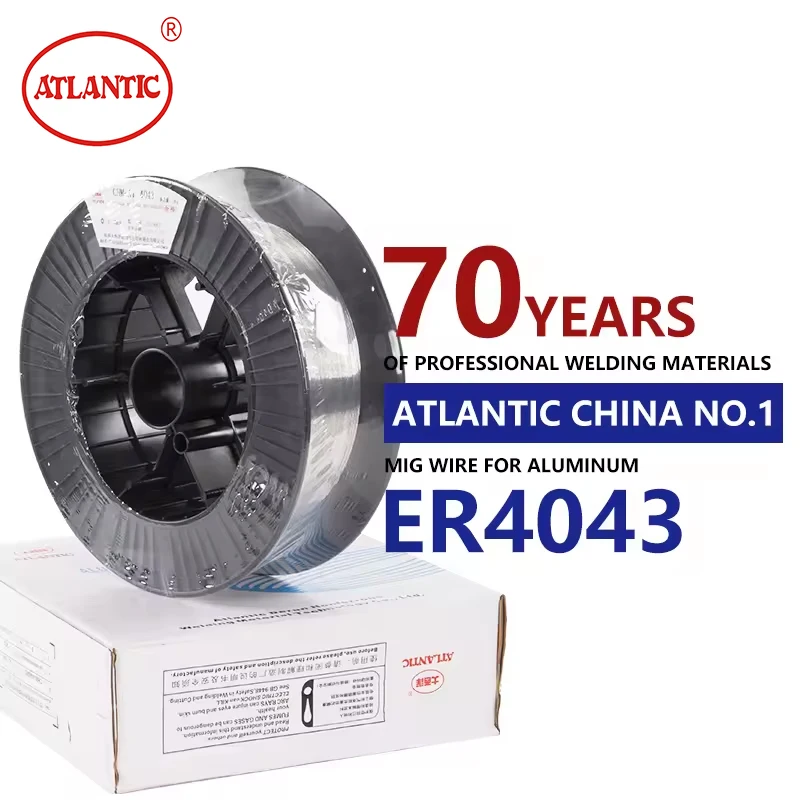 ATLANTIC OEM OBM ODM ER 4043 TIG проволока из низкотемпературного сплава алюминиевая сварочная для дуговой сварки