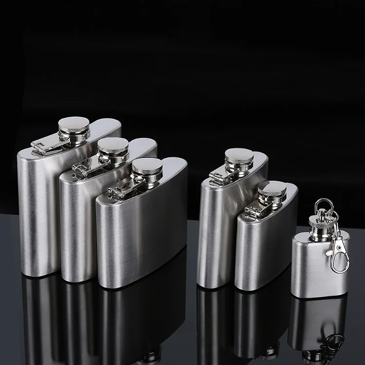 
Stainless Steel Hip Flask With 7 OZ Volume 