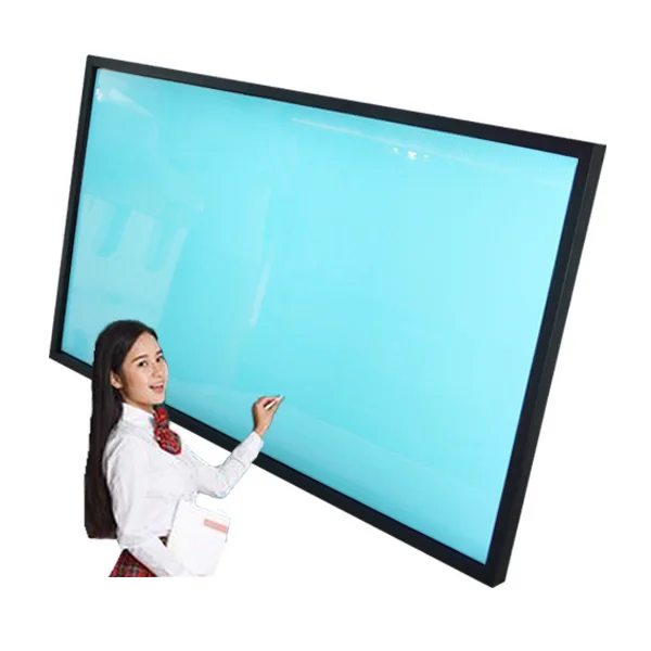 55 Inch Smart Interactive Education Whiteboard Touch Screen Lcd Display With Multiple screens Build in  Speakers