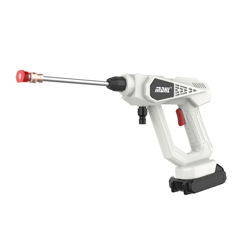 21V High-voltage Wireless Car Wash Gun Household Booster Car Wash Gun Portable Water Pipe Hose Car Wash Machine