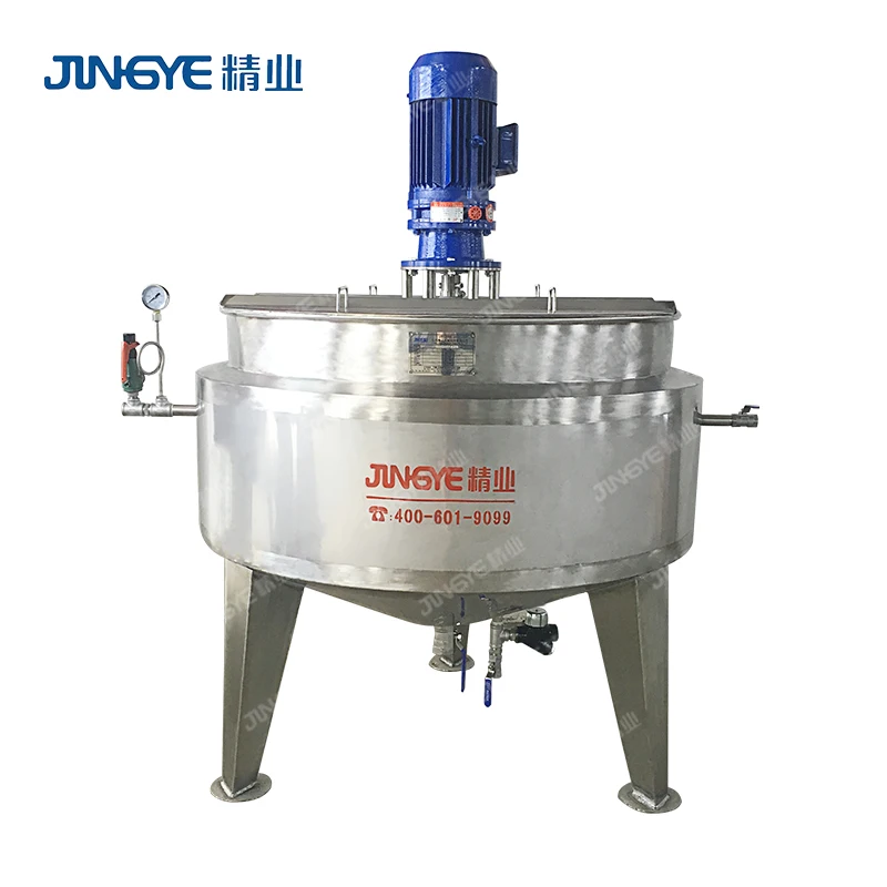 100-600L Double Jacketed Cooking Tank / Industrial Steam Jacketed Cooking Kettle/Commercial Restaurant Soup Cooking Equipment