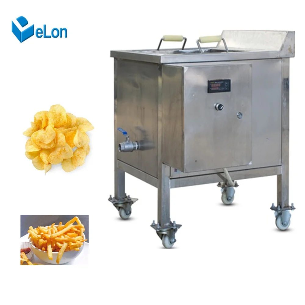 Fully Automatic Industrial Frozen French Fries Production Line Fresh Potato Chips Making Machine