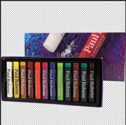 Paul Rubens 12 Bright Colors Oil Pastel Soft And Smooth Oil Pastel Set Artist Kids Professional Supplies