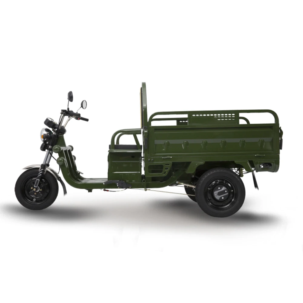 EU Ready Stock EEC COC Electric Trike Tricycle Mobility Trolley For Cargo Carrying