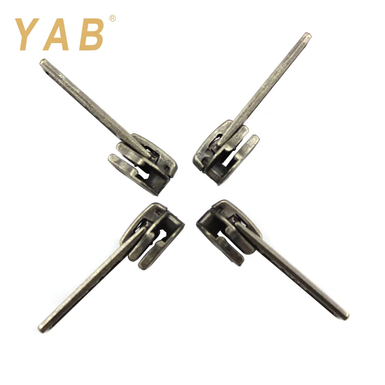  YAB 5# Eastern Europe Market Painted Decorative Metal Zipper Slider And Puller For Garment Home Textile