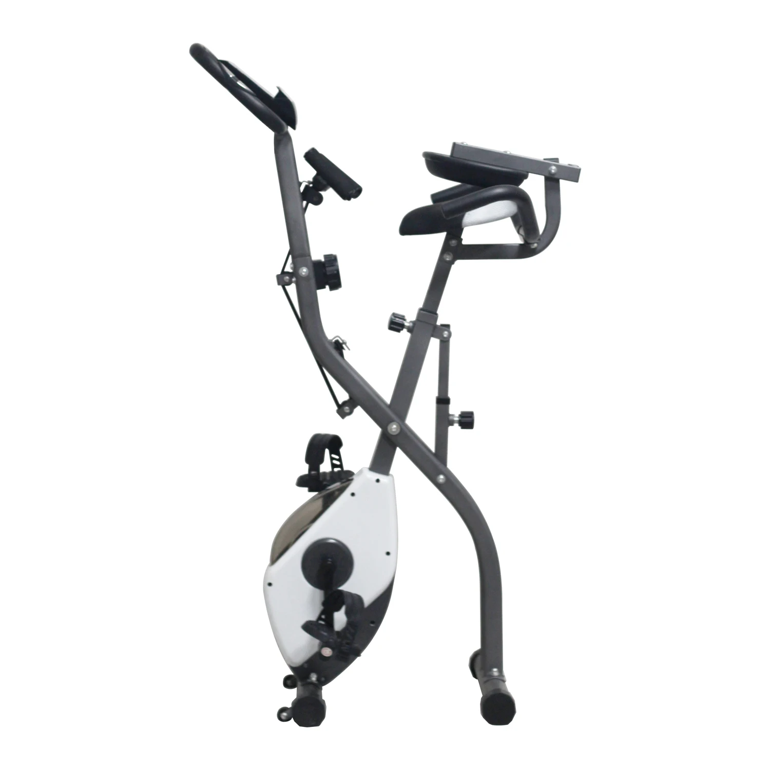 Hot Selling Experience X Shape Simulated Bike Ride Exercise Bike with Heart Rate Non-slip Bearing Heavy