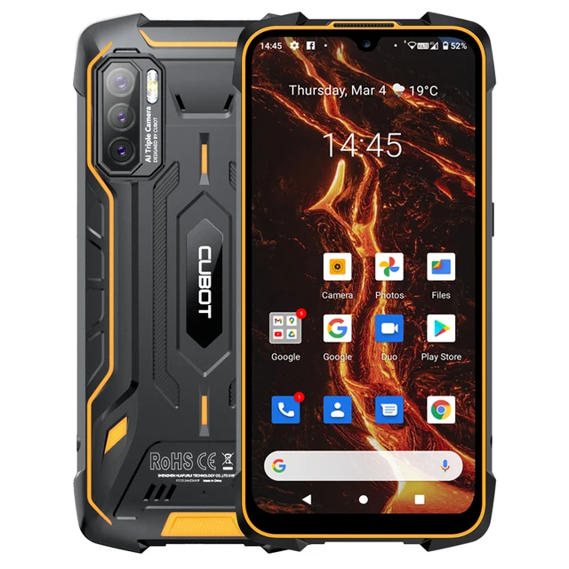 Global 4G LTE Rugged Phone Cubot KingKong 5 Pro IP68/IP69K Waterproof Smartphone 8000mAh 48MP Triple Camera Android 11 NFC 64GB
