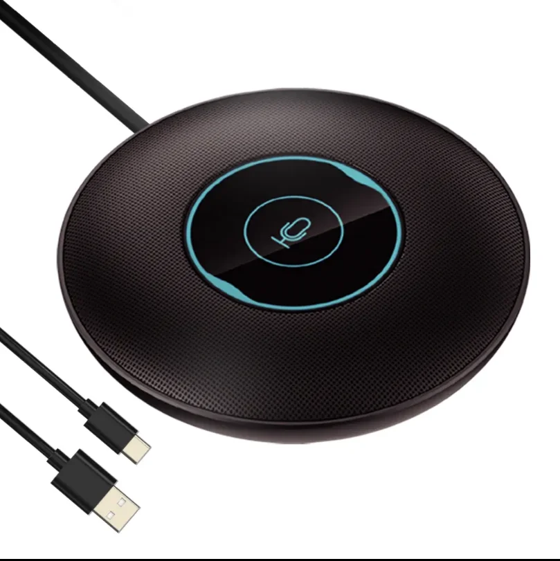 Best USB Omnidirectional Electret Condenser Boundary Wireless Microphone for video conferencing or business travel