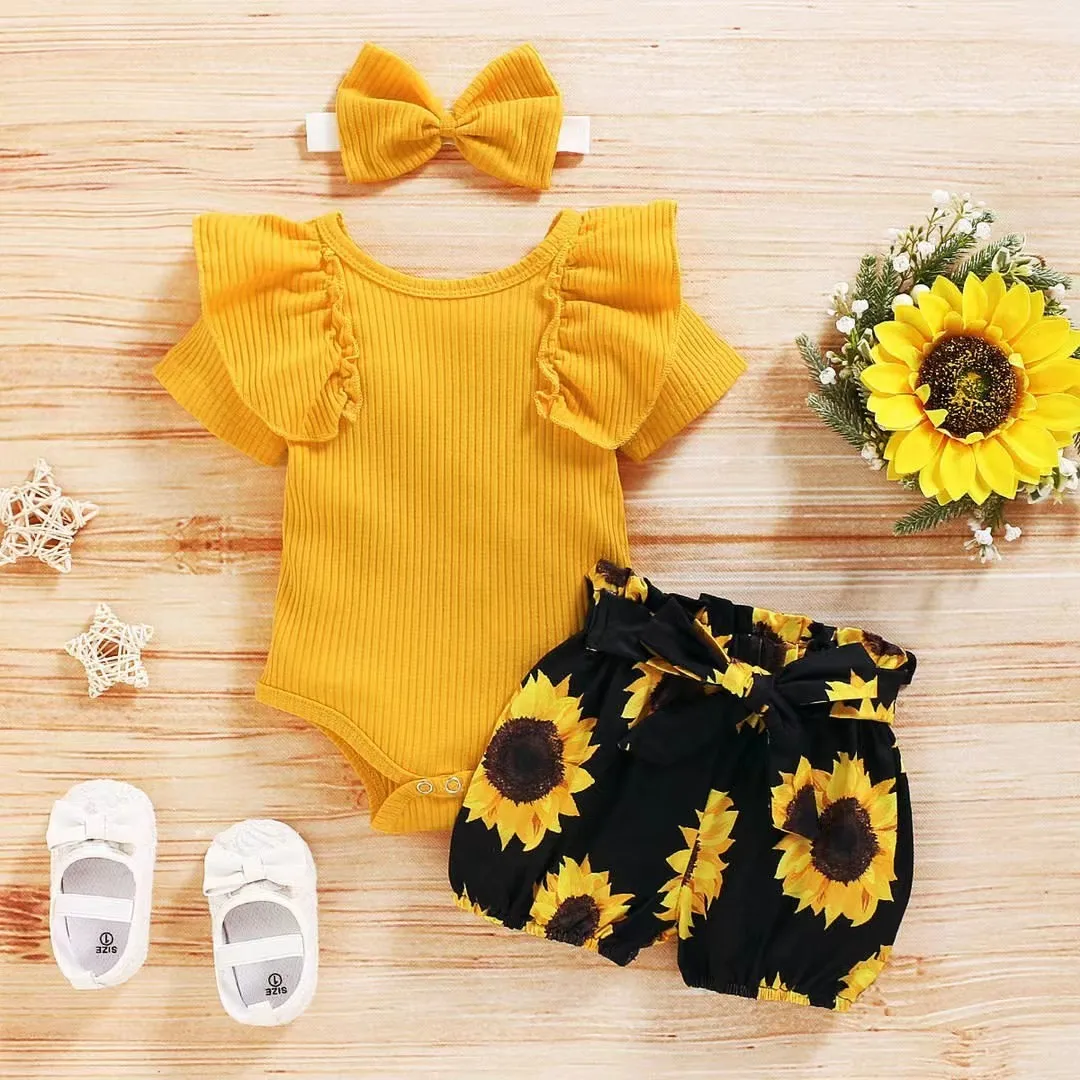 Wholesale Baby Summer Clothes Cotton Short Sleeve New Born Baby Cloth Jumpsuit Candy Color 0-1 Years Baby Infant Romper