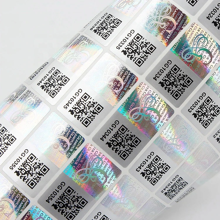 Self-Adhesive Dynamic Qr Code Anti-Counterfeiting Label Food Packaging Label