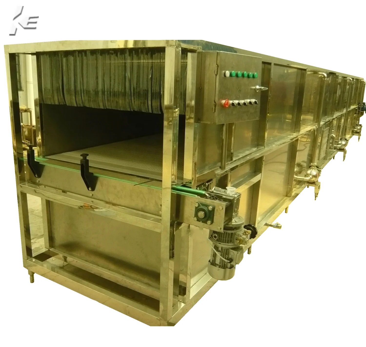 
Spray sterilization cooling tunnel machine 