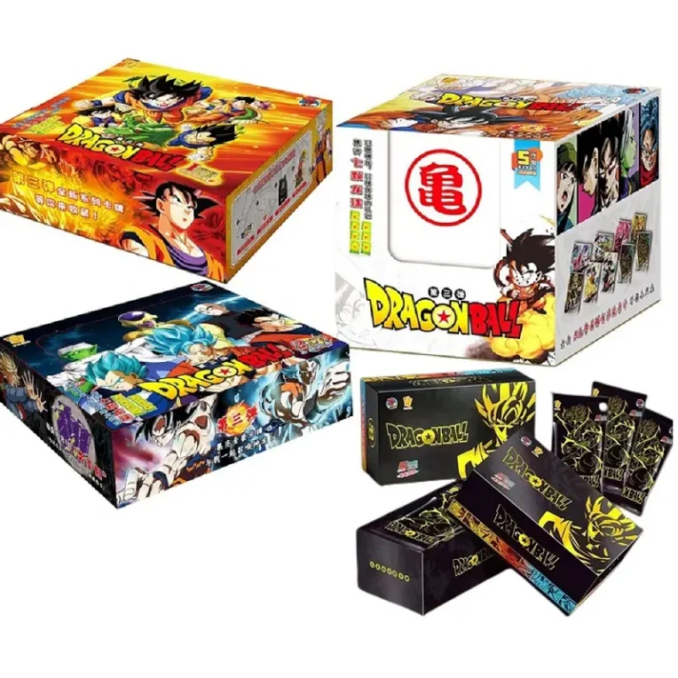 Dragon Ball Collection Cards Packs Son Goku Super Saiyan Vegeta TCG Rare Game Trading Board Card Dragon Ball Carte for Children