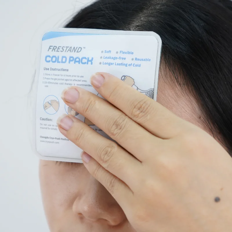 Cryo-Push Customized Temperature Small Medicine Ice Pack Gel Ice Pack Eyes cooling vest with ice packs evaporation