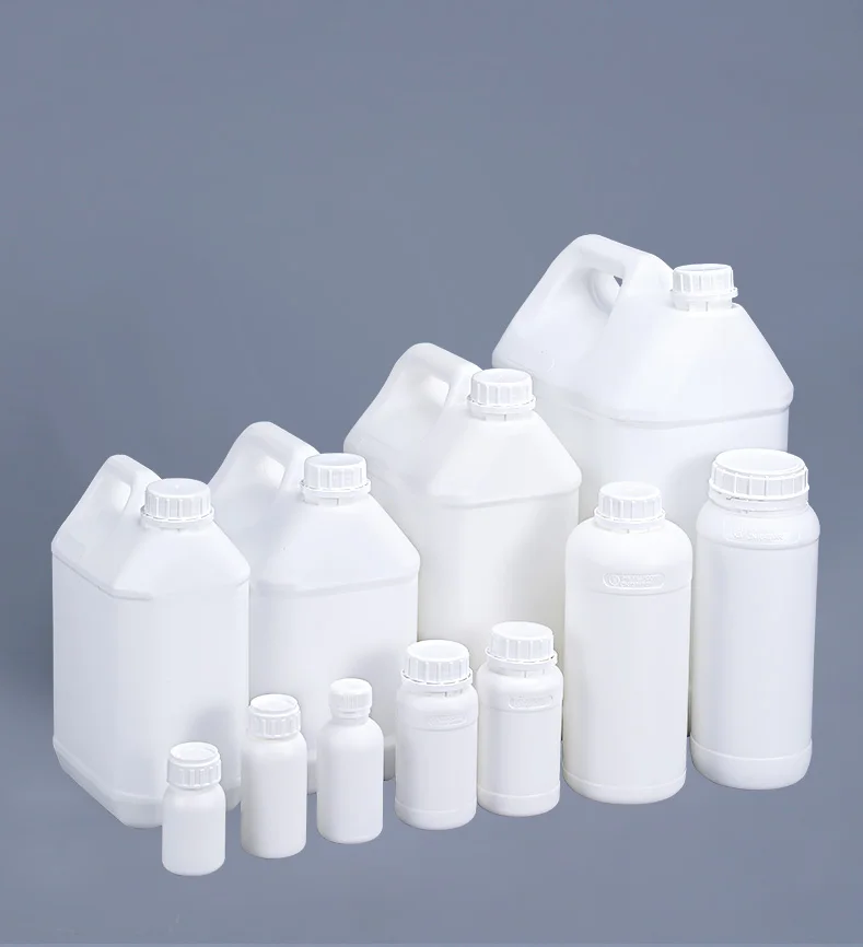 Wholesale Fluorinated Multi Layer Square 1 Gallon Jerry Can for Agrochemical Liquid Pesticide Organic Solvents Packaging