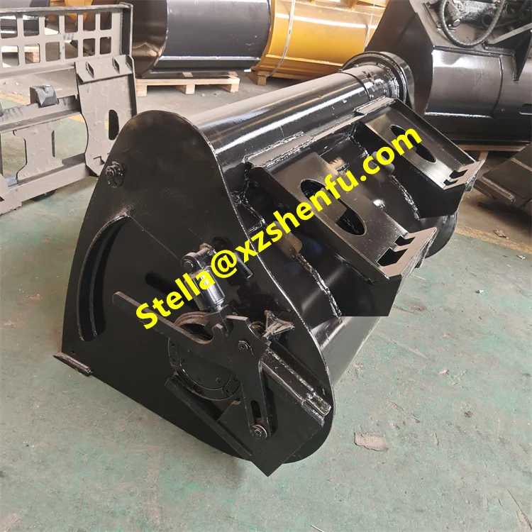 China Factory Direct Sale SSL Skid Steer Concrete Mixer Bucket Attachment