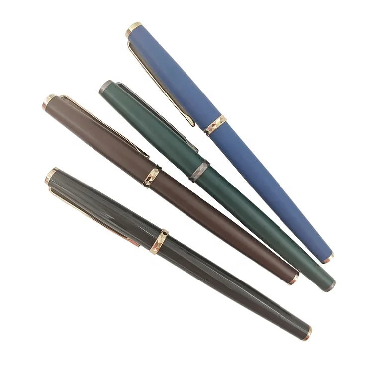 New Classic Chinese Style Luxury Business Fountain Pen Best Gift For Men Metal Pen With Logo