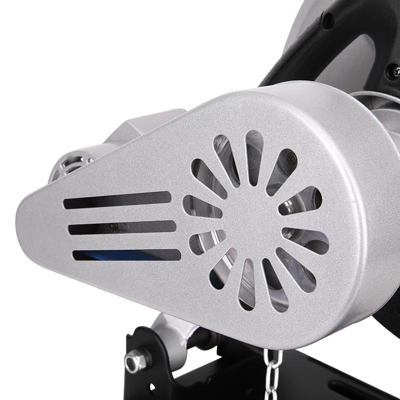 Cut off Saw 355mm  Wood Meat Cutting Machine 3900RPM 2600W  Miter Saw 220V Belt Conveyor