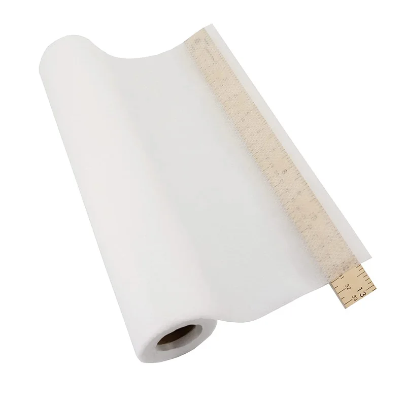 No Show Mesh Machine Embroidery Stabilizer Backing Light Weight 1.8 oz Cut into Variable Sizes for Machine Embroidery