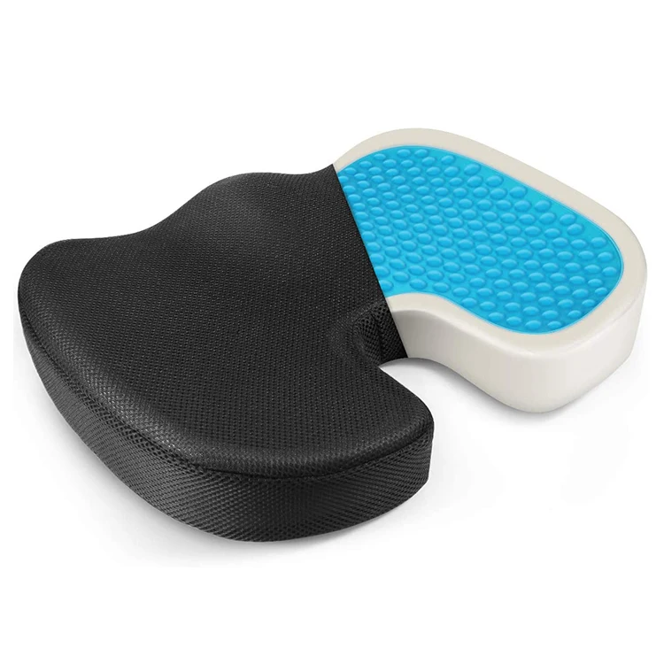 Пены памяти охлаждающий гель подушки сиденья силиконовая подушка сиденья автомобиля для боль