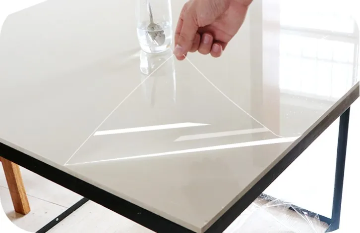 New Listing Anti Bacteria Furniture Protection Film Transparent TPH Easy Cleaning