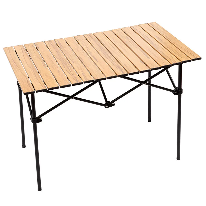 Luxury High Quality Aluminum Metal Folding Picnic Camping Table for Outdoor Activities
