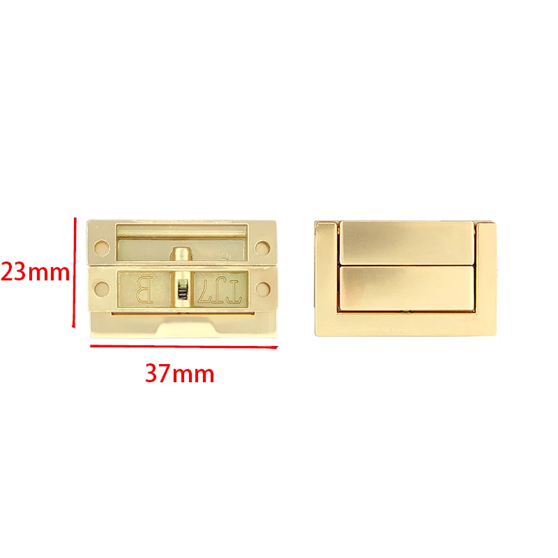 Square box lock is used to lock jewelry boxes and wooden cases