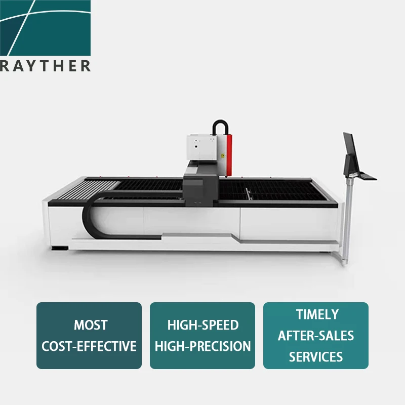 Fiber Laser Cutting Machine Cutting Sheet Metal Carbon Steel Stainless Steel With Control Software