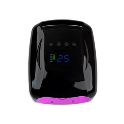 New High Power 96W RED light Top Quality Double USB Port Cordless 48W RED Light LED UV Nail Lamp for salon manicure Nail Dryer