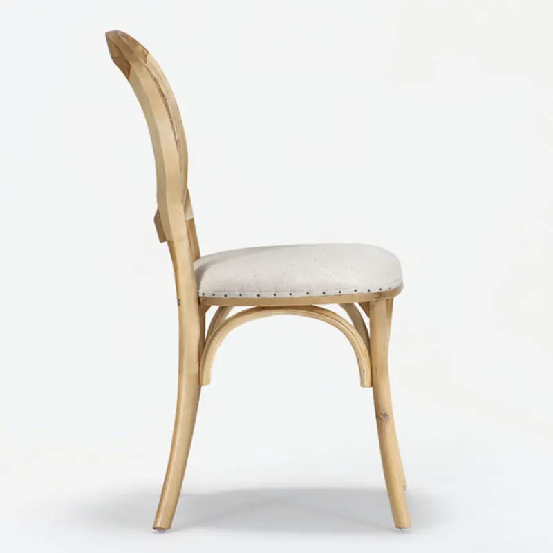 Скандинавская мебель для дома stuholz HL, обеденные стулья из твердой древесины для ресторана с ротанговым круглым основанием