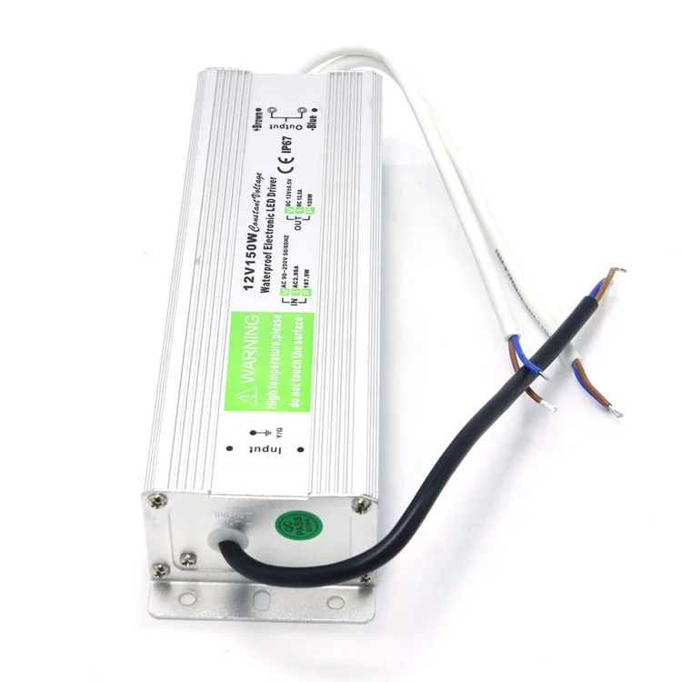 110 В 220 в DC12V трансформатор питания 150 Вт IP67 Светодиодный подводный фонтан плавающий бассейн коннектор преобразователь напряжения