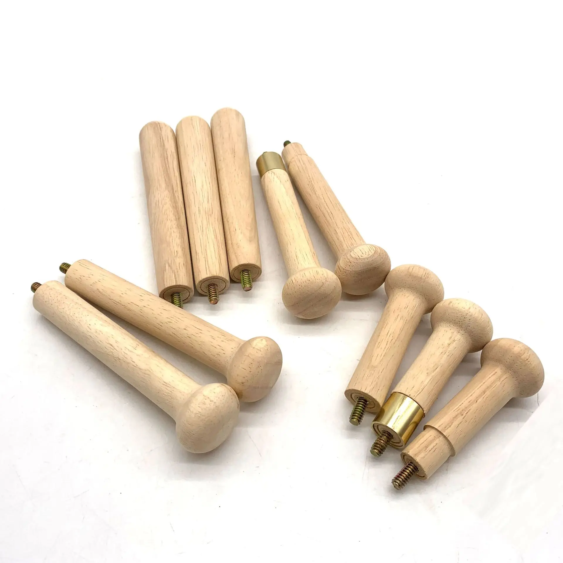 Factory Whosale Wooden knobs And For Furniture Handles