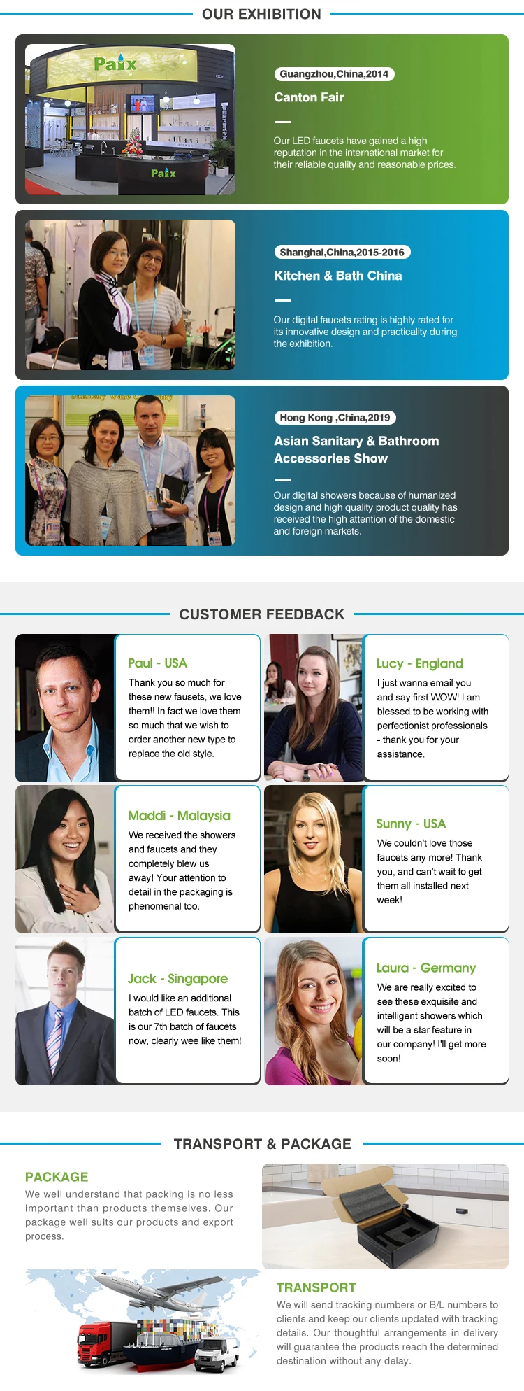 Led Basin Faucet Temperature Colors Change