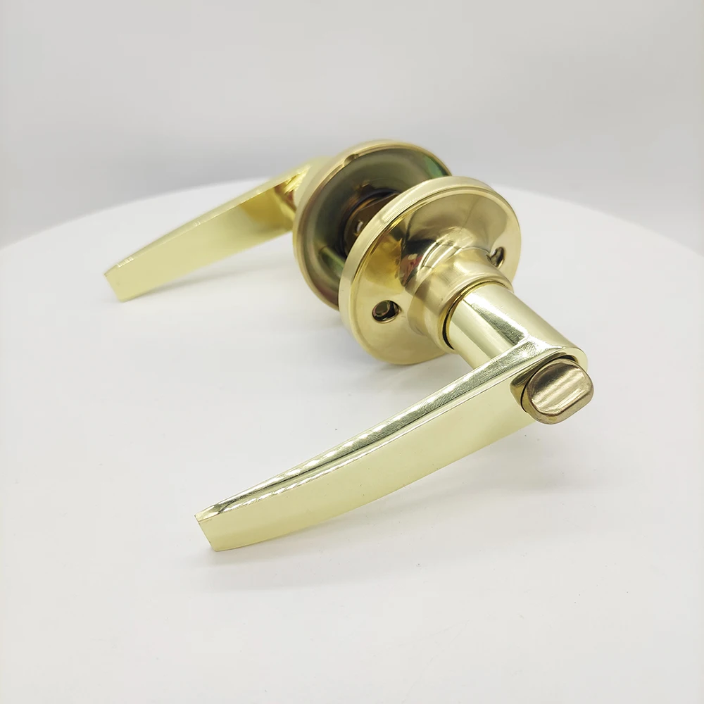 high quality zinc alloy door handle lock lever lock interior entry handle lock